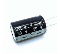 Electronic devices 2pcs 50V 4700UF Aluminum Electrolytic Capacitor Size 22 * 35 4700UF 50V