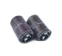 Electronic devices 2Pcs 820uF 200V 820uF 250V 200v820uF 250V820uF 22X40/50 25X30/35/40/45/50 30x30/35 35x30 Snap-in PSU Capacitor (Color : 250v820uf 25x30 2pcs, Size : S)