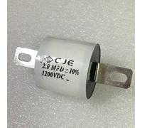 Electronic devices 2UF 1200V/DC 205K Copper pin IGBT Absorber Film electrodeless Capacitor 1 Pcs