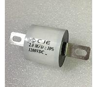 Electronic devices 2UF 1200V/DC 205K Copper pin IGBT Absorber Film electrodeless Capacitor 1 Pcs Energy storage elements