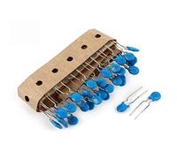 Electronic devices 30pcs 221pF Radial Lead DIP Ceramic Disc Capacitors 2000V(30pcs 221pF Radial Lead DIP Keramikscheibenkondensatoren 2000 ν Energy storage elements