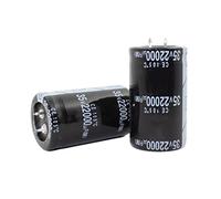 Electronic devices 35v 22000uf Original Electrolytic Capacitor Radial 22000UF 35V 35x50mm (Size : 20PCS)