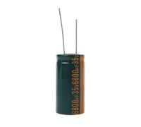 Electronic devices 35V 6800uF Capacitance Electrolytic Radial Capacitor High Frequency Low Energy storage elements