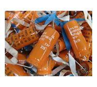 Electronic devices 40V 1800UF Orange axial electrolytic Capacitor B41692 LL has a Long Life. Energy storage elements