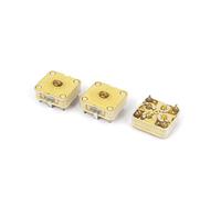 Electronic devices 444HF Model Dual 20pF Capacitance Medium Variodence Adjustable Variable Capacitor 3pcs(444HF Modell Dual 20pF Kapazitt Medium Variodence Einstellbarer variabler Kondensator 3St Ener