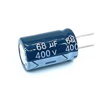 Electronic devices 4pcs 400v 68UF 400v68UF Low ESR/Impedance high Frequency Aluminum electrolytic Capacitor Size 16 * 25