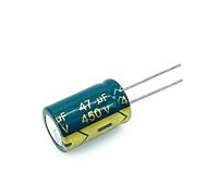Electronic devices 4pcs 450v 47UF High Frequency Low Impedance 450v47UF Aluminum Electrolytic Capacitor Size 16 * 25mm