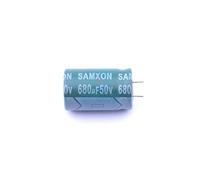 Electronic devices 5 Pcs Aluminum Electrolytic Capacitor Dip 680uF±20% 50V Radial Lead, 12.5x20mm EGF687M1HI20CB