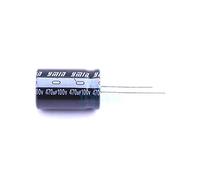 Electronic devices 5 Pcs Leaded Aluminum Electrolytic Capacitor 470uF 100V Radial 16x25mm Energy storage elements