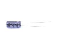 Electronic devices 50 Pcs Aluminum Electrolytic Capacitor Dip 33uF±20% 50V Radial Lead, 5x11mm KM330M050C110A