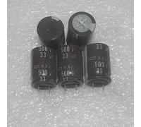 Electronic devices 500V33UF KXJ Series 18x25 electrolytic Capacitor 1 Pcs