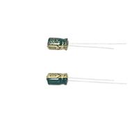 Electronic devices 50pcs High Frequency Low Resistance Aluminum electrolytic Capacitor 10v220uf 220uf10v Volume: 5x11