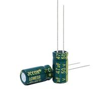 Electronic devices 50pcs High Frequency Low Resistance Aluminum electrolytic Capacitor 50v47UF 47uf50v Volume: 6x12