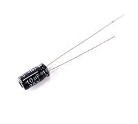 Electronic devices 50pcs/lot 25V10UF 47mm 10UF 25V 47 Electrolytic Capacitor Energy storage elements