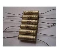 Electronic devices 50V 40UF Generation 47UF50uf Antique Belt Rubber Sleeve Copper Foot Audio Capacitor 1 Pcs
