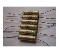 Electronic devices 50V 40UF Generation 47UF50uf Antique Belt Rubber Sleeve Copper Foot Audio Capacitor 1 Pcs Energy storage elements