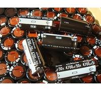 Electronic devices 50V 4700UF VR Series Bakelite Base Audio Filter Capacitor 1 Pcs