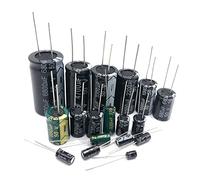 Electronic devices 50v Aluminum Electrolytic Capacitor 0.47uf 1uf 3.3uf 10uf 22uf 33uf 47uf 100uf 220uf 330uf 470uf 680uf 1000uf 2200uf 3300uf 4700 Energy storage elements (Size : 50v47uf 50pcs)
