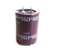 Electronic devices 5pcs 100V 4700uf Electrolytic Capacitor Radial 4700UF 100V 35x50mm