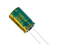 Electronic devices 5pcs 250V100UF 16 * 26MM Low ESR/impedance High Frequency Aluminum Electrolytic Capacitor 250V 100UF 16 * 26MM