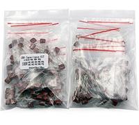 Electronic devices Capacitor kit 100PC=10value*10pcs Metallized Polyester Film Capacitors CBB Assortment Kit 100V 10nF ~ 470nF capacitors Energy storage elements