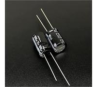 Electronic devices Capacitor kit 10Pcs/100Pcs 1000uF 25V 10x16mm Wide Temperature Range 25V1000uF Aluminum Electrolytic Capacitor capacitors (Size : 100Pcs)