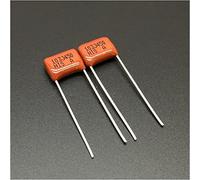 Electronic devices Capacitor kit 10Pcs/100Pcs CBB Capacitor 450V 103 J 5% 0.01uF 10nF Pitch=7.5mm Metallized Polyester Film Capacitor capacitors Energy storage elements (Size : 10Pcs)