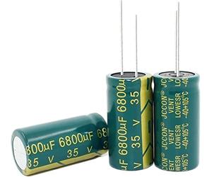 Electronic devices Capacitor kit 10PCS-100PCS/lot 35V 6800UF 18 * 35MM high Frequency Low impedance Aluminum electrolytic Capacitor 6800uf 35v capacitors Energy storage elements (Size : 20PCS)