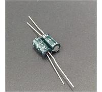 Electronic devices Capacitor kit 10pcs 1uF 50V 5x11mm 50V1uF Bipolar Electrolytic Capacitor capacitors