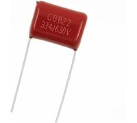 Electronic devices Capacitor kit 10PCS 630V334J 0.33UF 15MM 630V 334 330NF CBB Polypropylene Film Capacitor capacitors