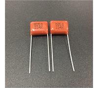 Electronic devices Capacitor kit 10pcs CBB Capacitor 334 250V 334K 0.33uF 330nF P10 CL21 Metallized Polypropylene Film Capacitor capacitors