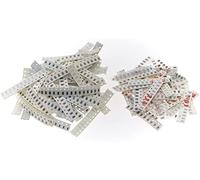 Electronic devices Capacitor kit 1206 50 Value Resistor + 40 Value Capacitor kit Set chip Fixed Resistance Capacitor Package capacitors