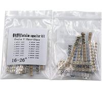 Electronic devices Capacitor kit 15 Valuesx10pcs=150pcs A Case and B Case Tantalum Capacitor Kits 1uf-220uf KIT capacitors