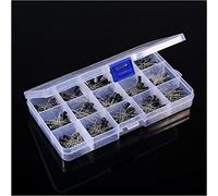 Electronic devices Capacitor kit 200pcs/lot Radial capacitors Set 15Values 0.1uF-220uF Electrolytic Capacitor Assortment Kit 10V/16V/25V/50V Capacitor Pack capacitors Energy storage elements