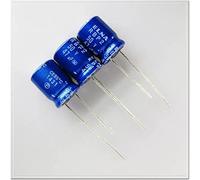 Electronic devices Capacitor kit 20PCS/100PCS 47uF 50V 50V47UF Non-Polar Electrolytic Capacitor capacitors Energy storage elements (Size : 20PCS)