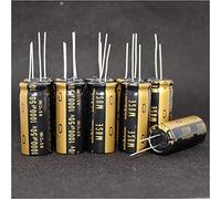 Electronic devices Capacitor kit 30pcs/lot Fever Capacitor Audio Aluminum electrolytic Capacitor capacitors Energy storage elements (Size : 50V 220UF)