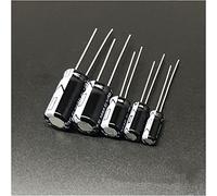 Electronic devices Capacitor kit 350V 1uF/3.3uF/4.7uF/6.8uF/10uF/15uF/18uF/20uF/22uF/33uF/68uF/82uF/100u Aluminum Electrolytic Capacitor capacitors Energy storage elements (Size : 350V22uF 10pcs)