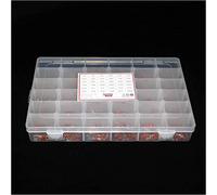 Electronic devices Capacitor kit 3600pcs/lot 1PF-100nF Ceramic Capacitor Assortment Kit Capacitors Set capacitors