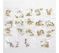 Electronic devices Capacitor kit 360pcs 18Valuesx20Pcs Capacitor Pack 5pF~820pF 50V Multilayer Ceramic Capacitors Assortment Kit capacitors