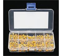 Electronic devices Capacitor kit 500PCS 10 Values 0.1uF~10uF Monolithic Capacitor 50pcs Each Value capacitors Energy storage elements