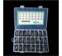 Electronic devices Capacitor kit 500Pcs/lot 0.1UF-1000UF 24Values Aluminum Electrolytic Capacitors 16-50V Mix Electrolytic Capacitor Assorted kit and Storage Box capacitors Energy storage elements