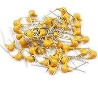 Electronic devices Capacitor kit 50pcs 50V Capacitor 10PF 20PF 22PF 30PF 47PF 100PF 470PF 4.7NF 1NF 3.3NF 10NF 47NF 330NF 680NF 1UF 2.2UF 4.7UF 10UF capacitors (Size : 22PF)