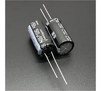 Electronic devices Capacitor kit 5pcs/50pcs 560uF 50V 12.5x25mm Extremely Low Impedance 50V560uF Aluminum Electrolytic Capacitor capacitors Energy storage elements (Size : 5pcs)