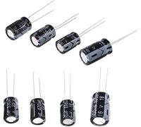 Electronic devices Capacitor kit A Set of 240 electrolytic capacitors 24 Type 0.1uF-1000uF Range, 10V / 16V / 25V / 50V, kit of electrolytic capacitors capacitors