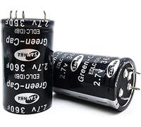 Electronic devices Capacitor kit Automobile Rectifier Module Capacitor 2.7V360F Capacitor Fuel Saving Power 16V 60F 500f capacitors Energy storage elements (Size : 2.7V360F)