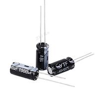 Electronic devices Capacitors 10PCS 1000 uF 16 V 8 * 16 DIP Aluminum Electrolytic Capacitor 1000uF 16V 16V 1000uF 16V 1000uF Energy storage elements