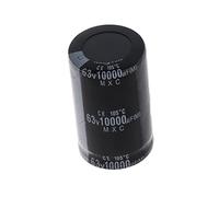 Electronic devices Capacitors 2PCS High-Frequency Electrolytic Capacitor, 63V 10000UF Energy storage elements