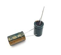 Electronic devices Capacitors 5pcs 470UF 100V 16x35mm 105C Radial High-Frequency Low Resistance Electrolytic Capacitor