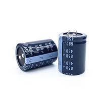 Electronic devices Capacitors 5pcs/lot Aluminum Electrolytic Capacitor, 450v 680UF Size 35X45MM 35X50MM 680UF 450V 20% Energy storage elements