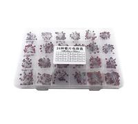 Electronic devices Capacitors 960Pcs/lot Ceramic Capacitor Assortment Kit 2PF-0.1UF 50V Ceramic capacitors Set 24value*40pcs DIY Electronic capacitors 20%